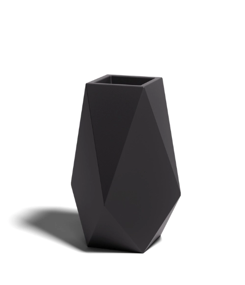 Donica Volcano 70 cm czarna monumo do salonu